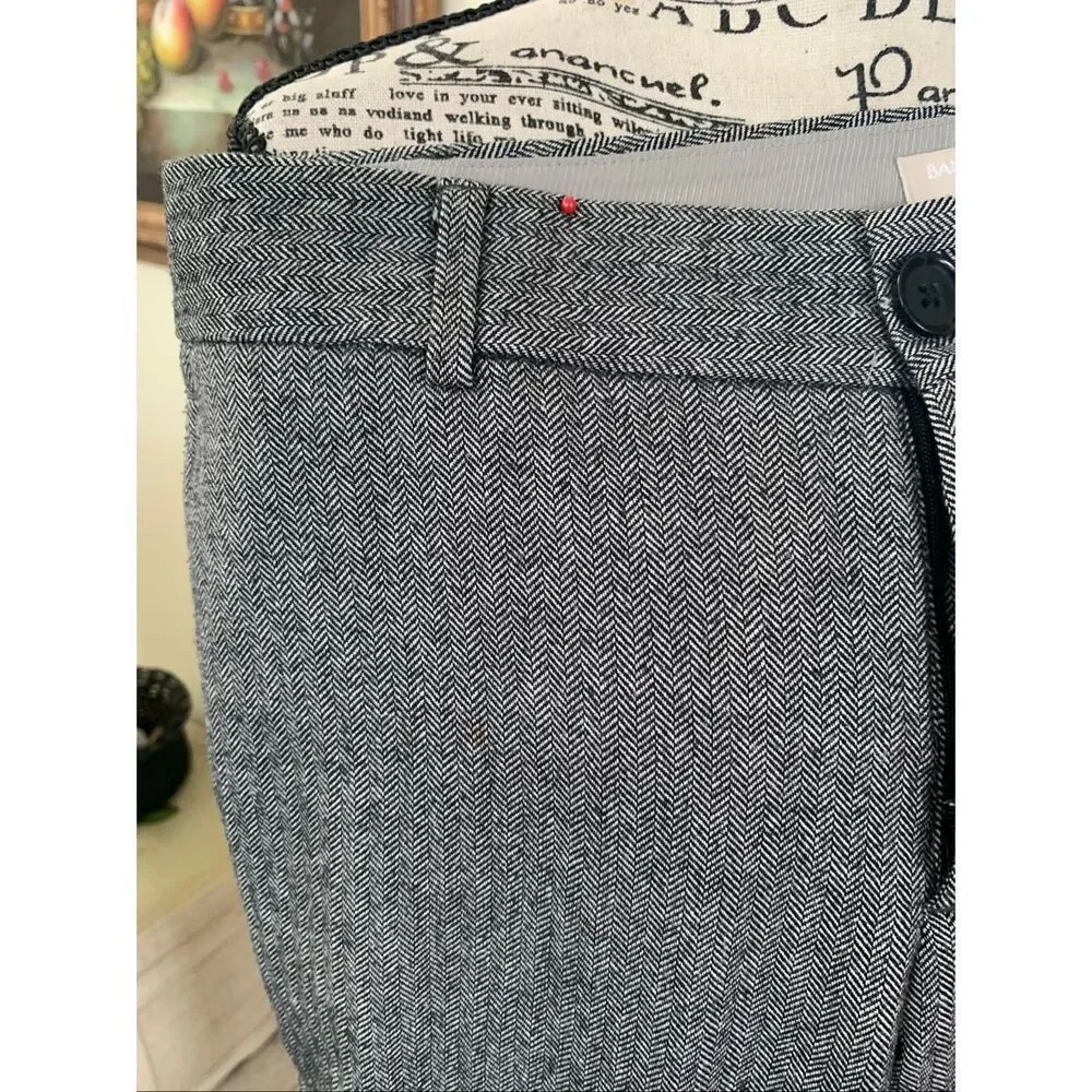 Banana Republic Heather Grey Wool Blend Pants